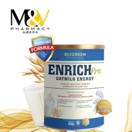 BIOGREEN ENRICH PRO OATMILK ENERGY POWDER 850G EXP01/2028