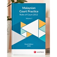 Malaysian Court Practice, Rules of Court 2012, Desk Edition (2022) Softcover