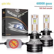 H7 K5C ไฟหน้า60000LM LED CANbus 8000K H4 H11 9012 HIR2 H8 H9 9005 HB4ชิป CSP พลังงานสูง6000K 5570
