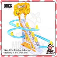 ⭐Moo Baby Toy Duck Climbing Stairs Toy Duck Track Toy Duck Stair Duck Slide Toys Duck Toys for Baby 
