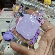 Mini Purple Marshmallow Squishy Rebound Toy Stress Relief