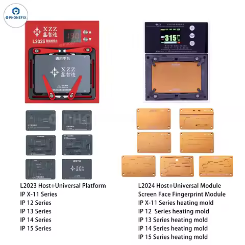 XZZ L2023/PHONEFIX L2024 Intelligent Pre-Heating Station for iPhone X-16 Series CPU Degumming Mother