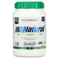 ALLMAX, IsoNatural, Pure Whey Protein Isolate, Vanilla, 907g/ 2.27 kg