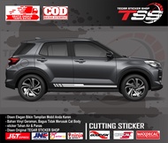 sticker mobil raize sticker mobil toyota raize stiker mobil raize keren sticker variasi body mobil