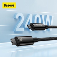 Baseus Fast Charging Data Cable Type-C to Type-C 240W PD3.1 480Mbps For Tablets Game Console and ios