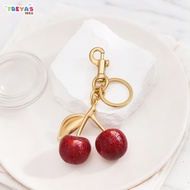 FR-C1391 Gantungan Tas Cherry Lucu / Aksesoris Tas Buah Ceri / Bag Charm Keychain Korea Kekinian