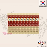 Korean 6 years red ginseng korea stick balance time gold 10g good value Korean Red ginseng gift set 红参 improving immunity hongsam Daily health