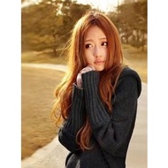 Long curly hair wig women wigs woman natural nice rambut palsu panjang perempuan lady curve