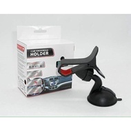 [2 PCS] In Car Suction Cup Universal Mobile Hand Phone, Smartphone & GPS (Black)