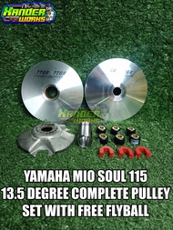 YAMAHA MIO SOUL i 115 13.5 DEGREE COMPLETE PULLEY SET WITH FREE FLYBALL