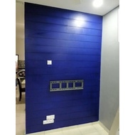 kayu Shiplap wainscoting 4ft x lebar 1in sampai 6in x9mm/6mm matrial mdf mudah cat (max25 batang satu shipping)