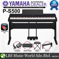 Yamaha P-S500 88 Keys Digital Smart Piano Complete Package - Black (PS500 P S500)