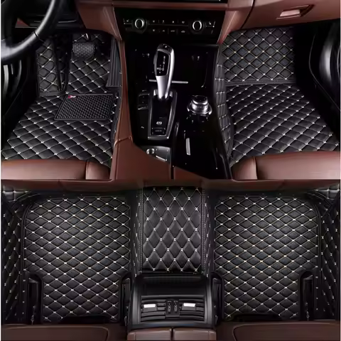 7 Seats Custom Car Floor Mat Fit for Lexus LX470 1998 1999 2000 2001 2002 2003 2004 2005 2006 Auto A
