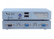 BỘ GỘP VGA KVM 2-1 DTECH (DT-8021)