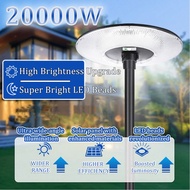 💥【36 Years  Shop here, Warranty Here】Street light 20000W UFO solar light outdoor solar floodlight Ga