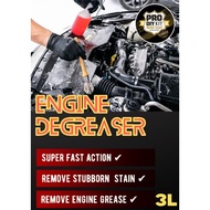 Engine Degreaser cleaner PRO DIY KIT 3Liter RED Colour