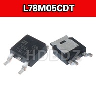 10~50PCS L78M05CDT TO252 78M05 Three-End Voltage Regulator IC SMD
