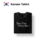 Twenty five Twenty One Drama Korean Combed Cotton Tshirt For Unisex | Koas Baju Twenty five Twenty O