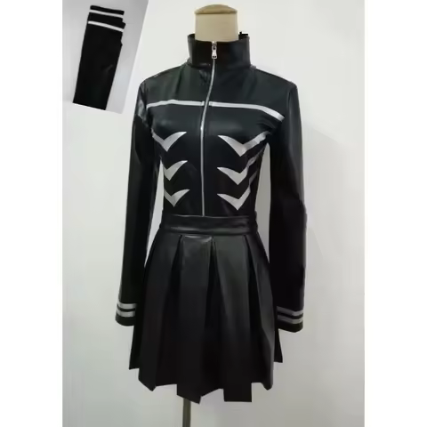 s;3'c\5/b'Ghoul Girl Uniforms Tokyo Female Ken Kaneki Cosplay Costume Jacket + Skirt + Stockings Ha3
