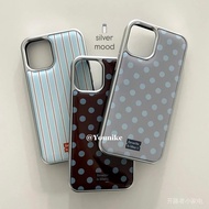 Korean Style q Temperament Ancient Polka Dot Elements Retro Suitable for iphone17air|17promax Protec