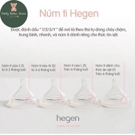 Genuine Hegen 1/2/3/Y cut nipple (separate set).