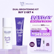 [BUY 2 GET 4] Finally Found You Dual Brightening Kit Free Peel Off Mask: (Rice Toner 100mL + BIG siz