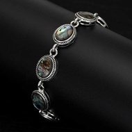 Fashion Natural Abalone Shell Bracelet Jewelry Water Drop Round Abalone Shell Bracelet Bracelet