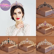 HabitatPort Bridal Headwear Gold-Colour Women's Full Of Classical Temperament Wedding Crown Girl Bir