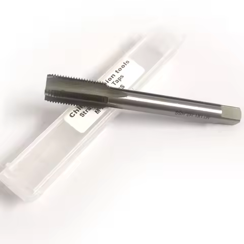 HSS Metric thread tap M11 Right hand Fine screw straight taps left thread machine tap m11x1.5 m11x1.