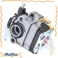 MELIFLUO Grass Trimmer Carburetor, Universal Silver Brushcutter Carburetor, Easy to Install Compact 