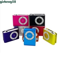 YISHENG MP3 Player Mini Waterproof Walkman Media Player Metal Mirror Music Player