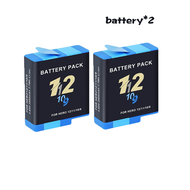 Puantes 2000mAh AHDBT-901 3-Slot Charger + แบตเตอรี่ type-c Fast Charger สําหรับ GoPro Hero 9 10 11