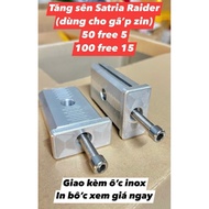 CHAIN ADJUSTER ALLOY CNC SUZUKI RAIDER 150 FI SATRIA HEAVY DUTY RAIDER150 SWING ARM END CAP