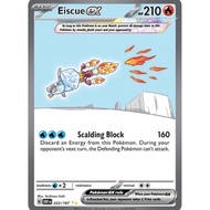 Pokemon TCG single card•Eiscue ex 22/197