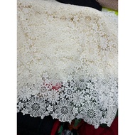 Cream flower thread size 1m3