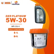 REPSOL DXR PLATINUM 5W-30 API CK-4/SN FULLY SYNTHETIC ENGINE OIL (8 / 1 LITERS)