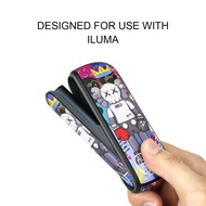 Fashion Case For iqo iluma Leather Casing With Door Cover For iluma i Accessories Megnetic Side Cove