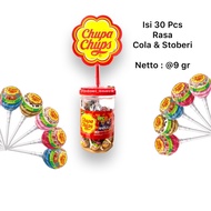 Permen Toples Chupa Chups 30 X 9 Gr Rasa Cola Strawberry by Jadoel Snack