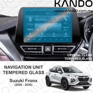 Suzuki Fronx Tempered Glass Protector Suzuki Fronx Screen Protector Suzuki Fronx GPS Protector Suzuk