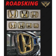 HONDA STREAM LOGO GOLD COLOUR HIGHT QUANLITY