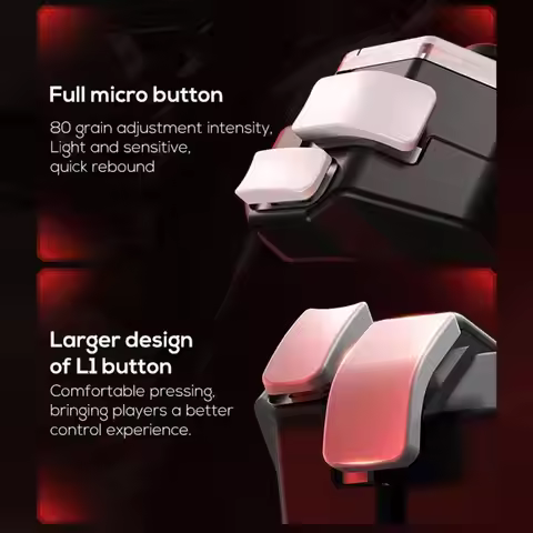 Smartphone Controller Portable Rechargeable Mobile Game Joystick Controller Handle for Universal Cel