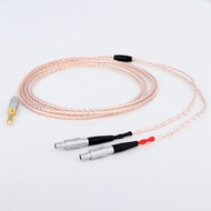 Kabel Fon Kepala HiFi Lelaki Seimbang 4.4mm untuk Sennheiser HD800 HD800S