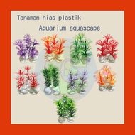 Tanaman Hias Plastik Aquarium / Tanaman Hias Plastik Aquascape /