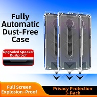 Mist Coating Privacy Screen Protector Dust-Free Warehouse Tempered Glass Film for iPhone 16 pro Max 