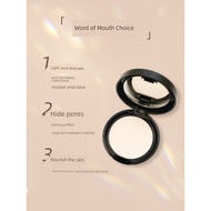 Japanese Local ETVOS Pressed Powder No Makeup Remover Mineral Oil Control Fixing Powder Long-Lasting