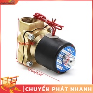 Van điện từ phi 2W160-15 [1/2] thường đóng 220V van nước điều khiển bằng điện