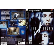 PS2 CD DVD GAMES (The X-Files: Resist or Serve)