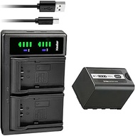 Kastar 1-Pack Battery and LTD2 USB Charger Replacement for Panasonic AJ-PX270, AJ-PX270PJ, AJ-PX298,