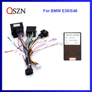 Canbus box Adaptor Decoder For BMW E39 E46 With 16Pin Power Wiring Harness Cable Android Car Radio S