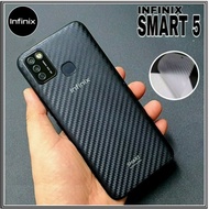 Back Skin Carbon Infinix Smart 5 - Skin Carbon Infinix Smart 5